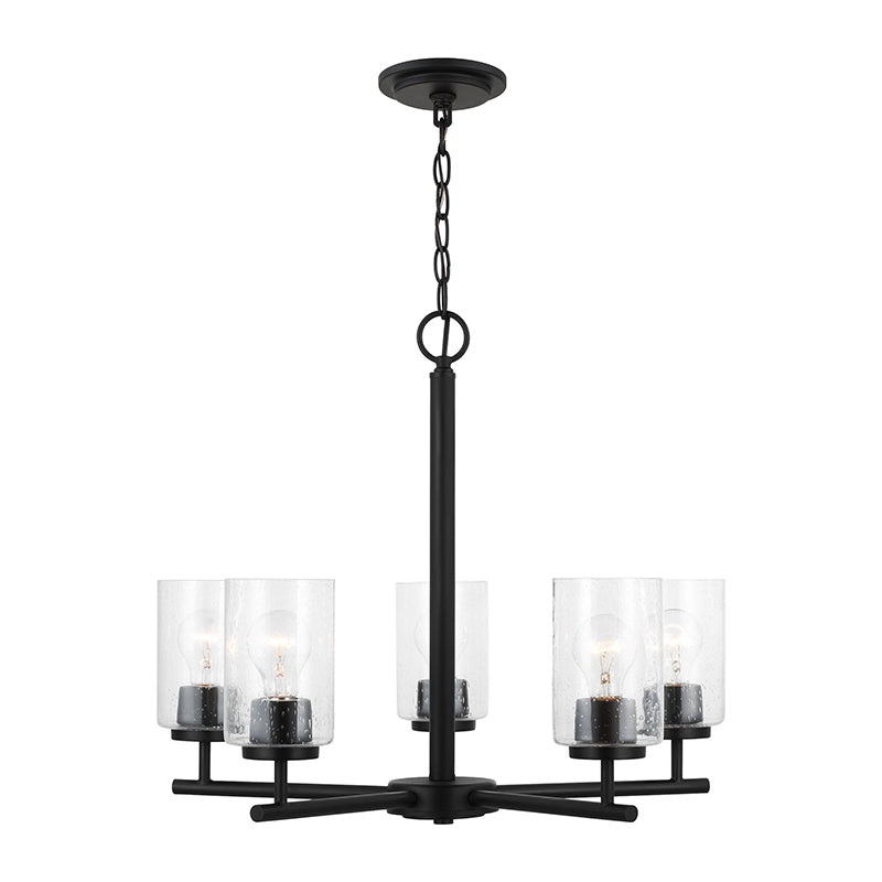 Generation 31171EN7 Oslo 5-lt 24″ LED Chandelier