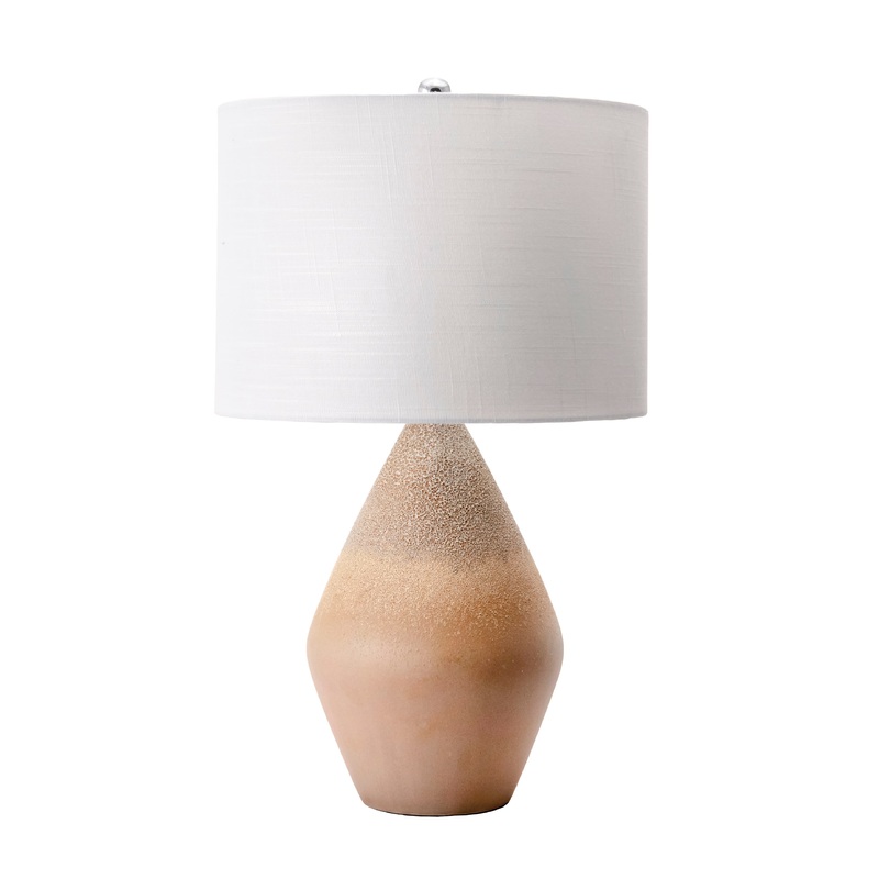 24-inch Ombre Glass Vase Table Lamp | Antique