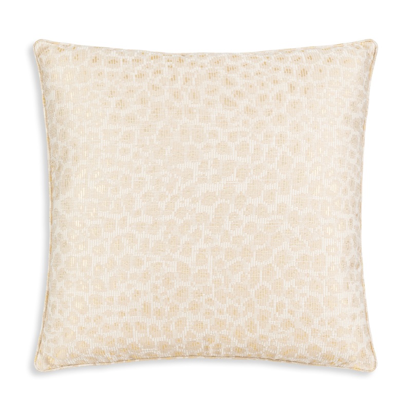 Asher Ivory Gold Pillow