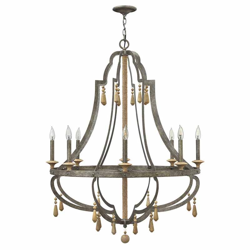 Fredrick Ramond FR42288 Cordoba 8-lt 36″ LED Chandelier