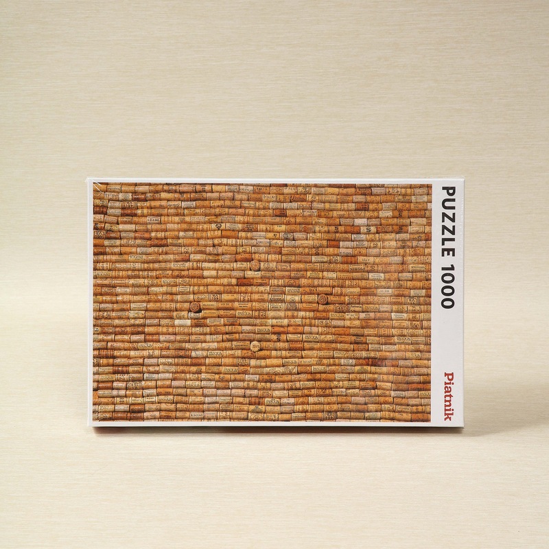 Wine corks pattern 1000 piece puzzle
