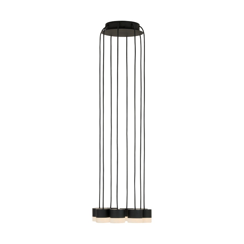 Visual Comfort SLCH522 Gable Alabaster 8-lt 10″ LED Chandelier