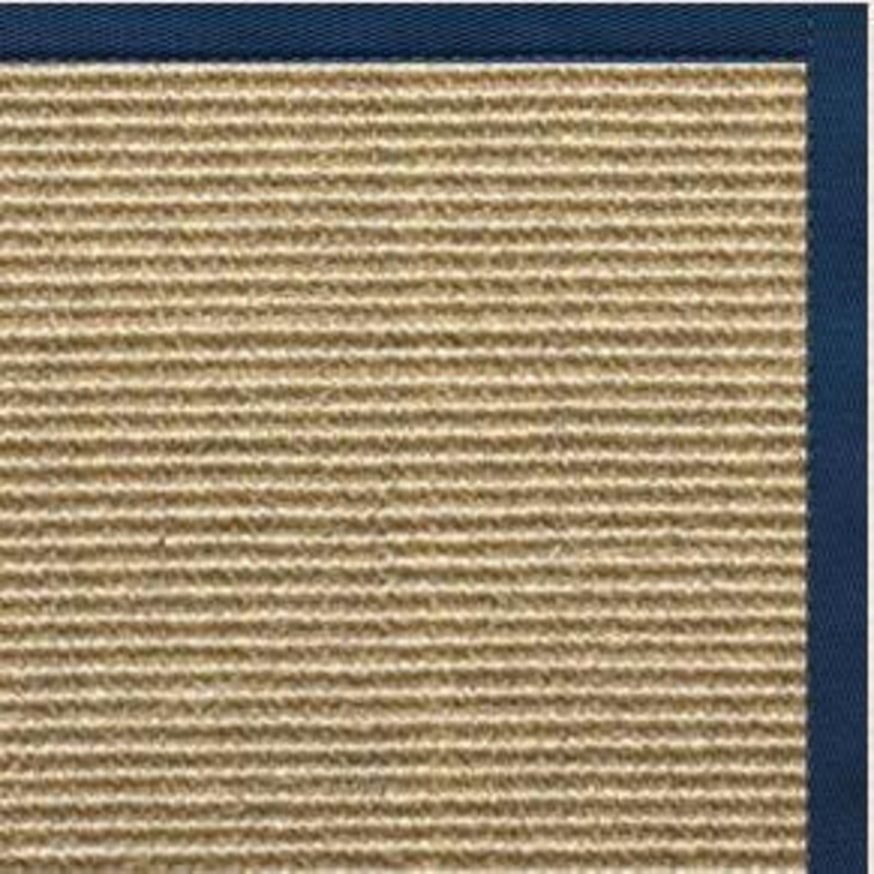 Bone Sisal Rug with Marina Cotton Border