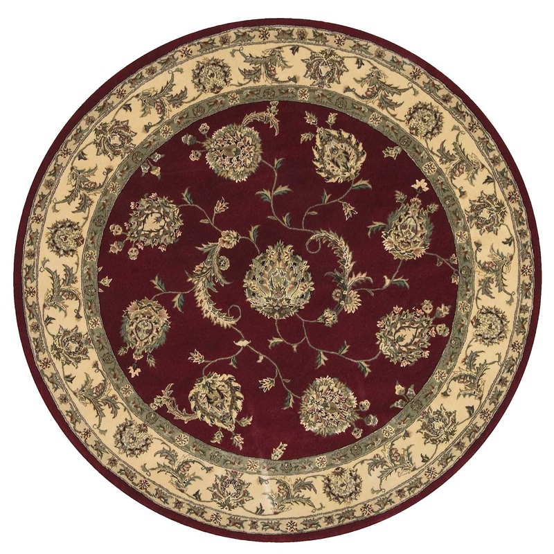 Nourison Nourison 2000 6′ x Round Lacquer Traditional Indoor Rug
