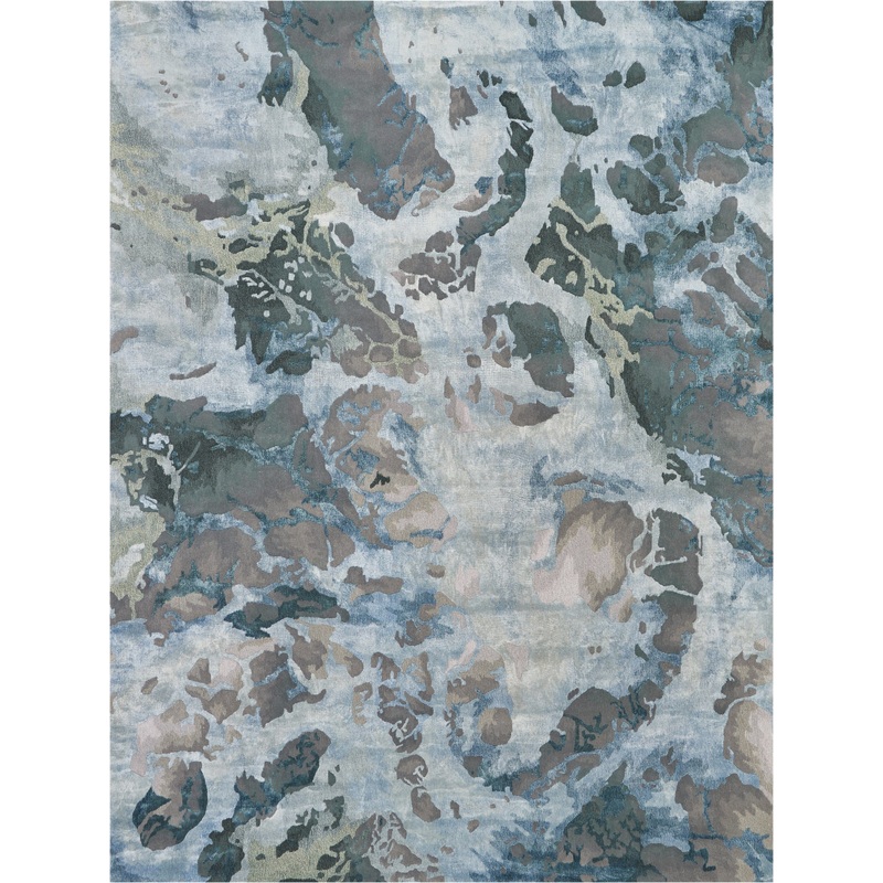 Nourison Prismatic 8’6″ x 11’6″ Grey/Slate Modern Indoor Rug