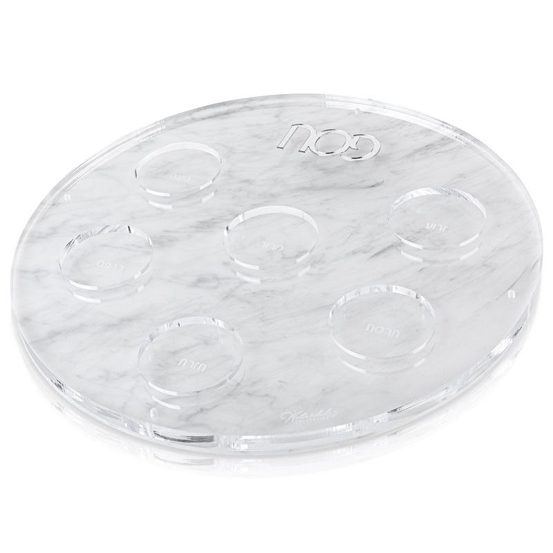 Waterdale Collection U Round Seder Plate