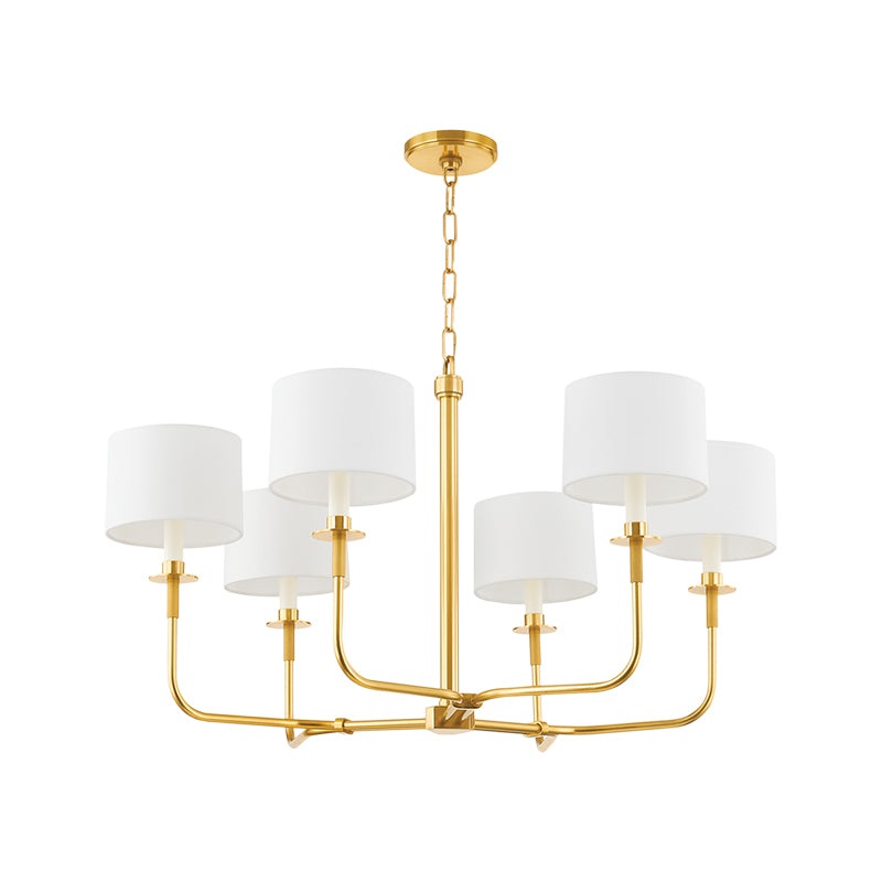 Hudson Valley 9136 Paramus 6-lt 36″ Chandelier