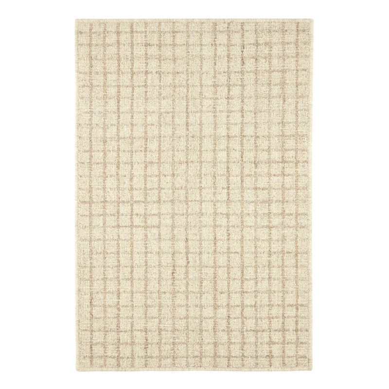 Conall Hand Micro Hooked Wool Custom Rug | Natural
