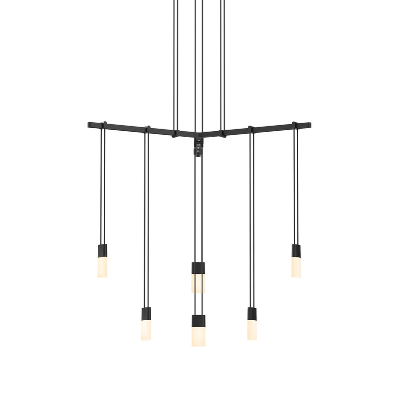 Suspenders 1-Tier Tri-Bar LED Pendant Light