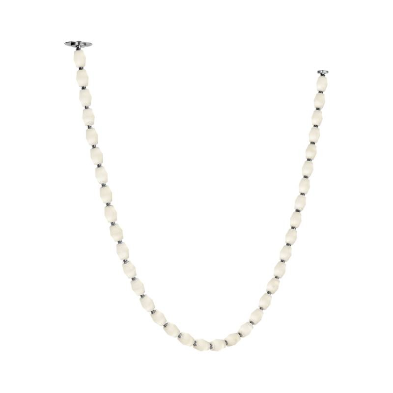 Visual Comfort SLCH554 Collier Alabaster 108 LED Chandelier with Surface Mount Driver