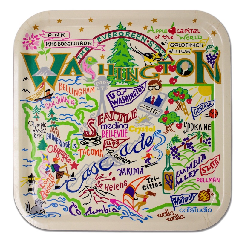 Washington Birchwood Tray